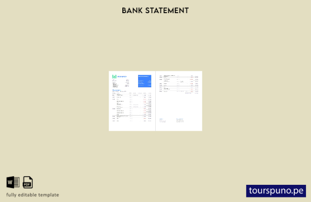 Plantilla de páginas de Excel de extracto bancario de Monese del Reino Unido lis
